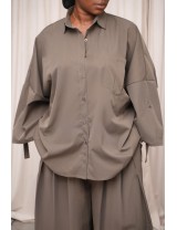 Ensemble impermeable gris