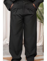 Pantalon blazer noir