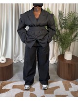 Pantalon blazer noir