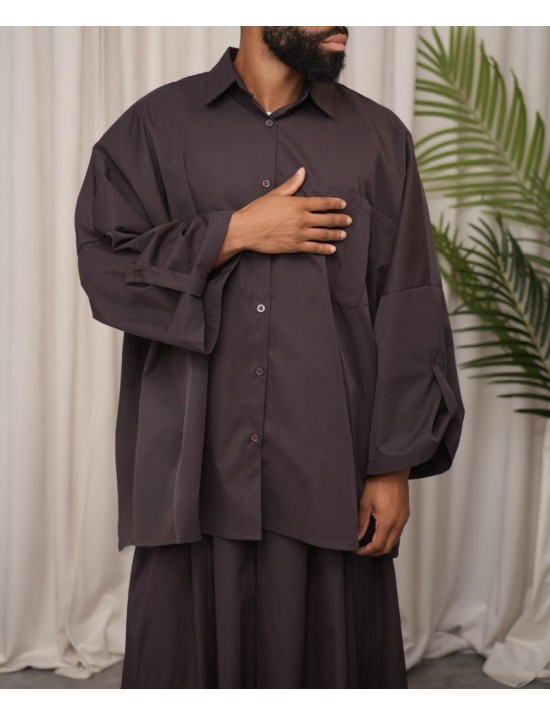 Ensemble impermeable violet