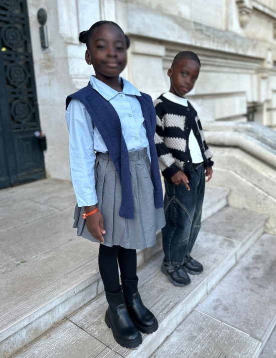 Ensemble chemise et jupe