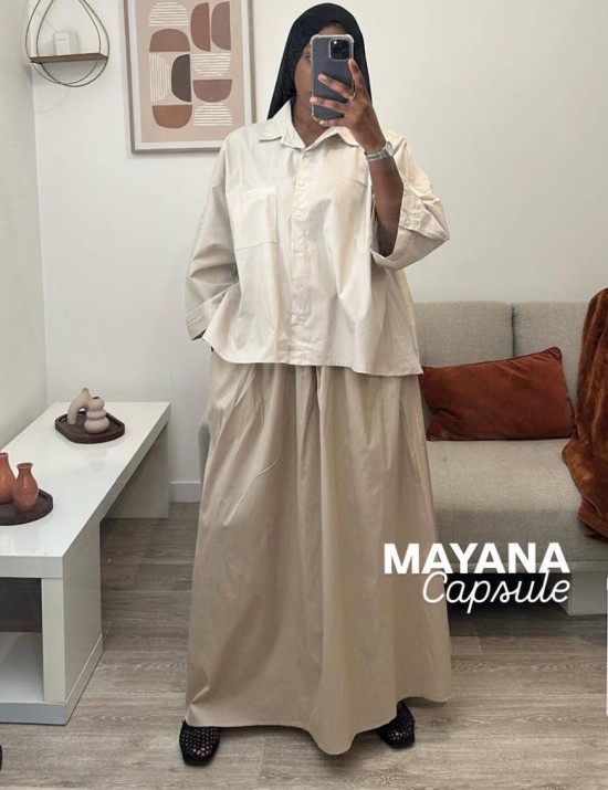 Ensemble chemise et jupe