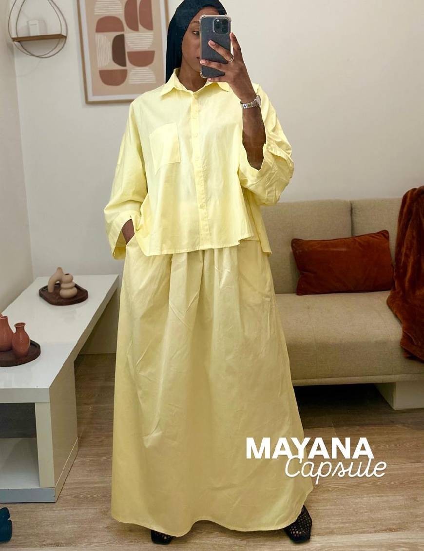 Ensemble chemise et jupe