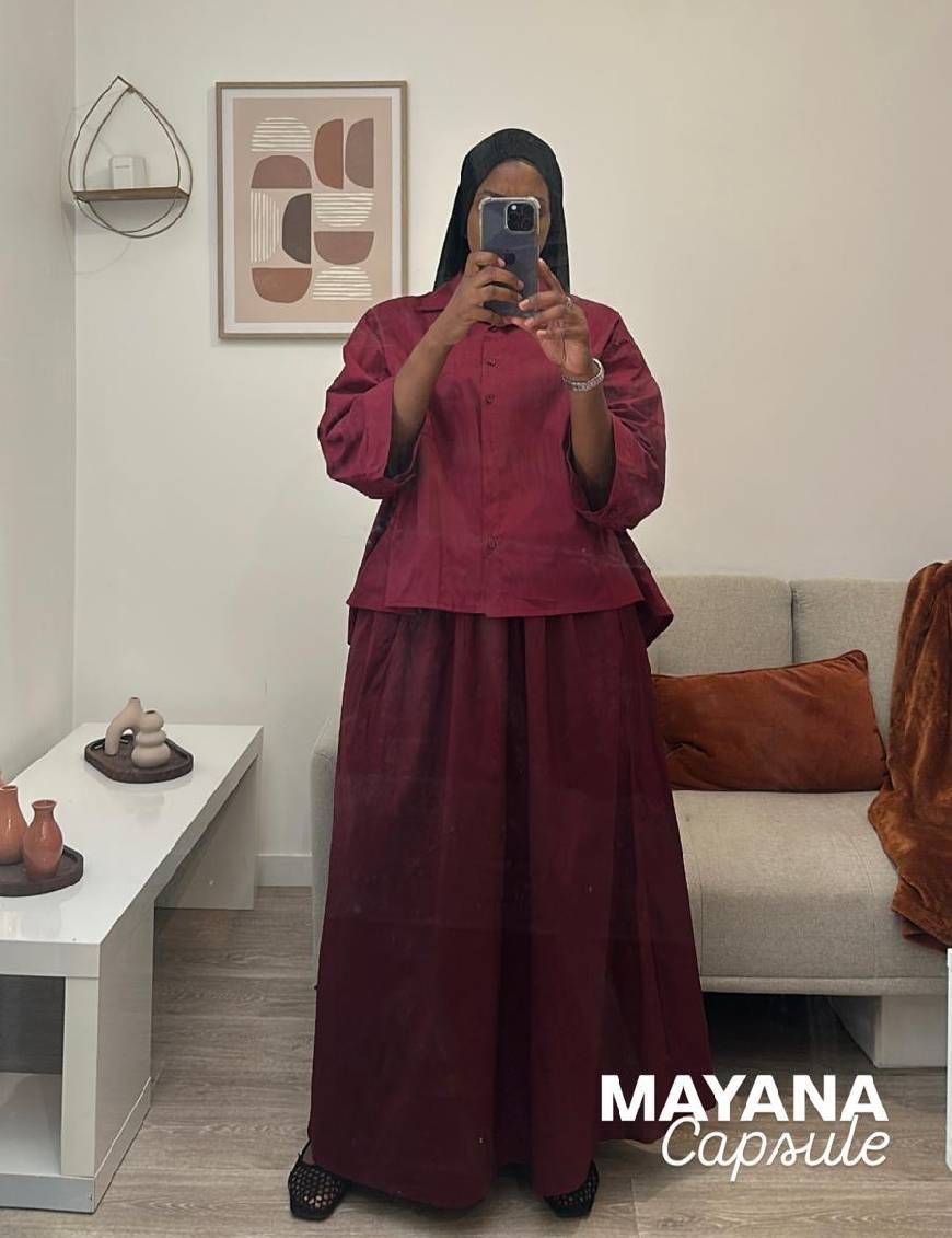 Ensemble chemise et jupe