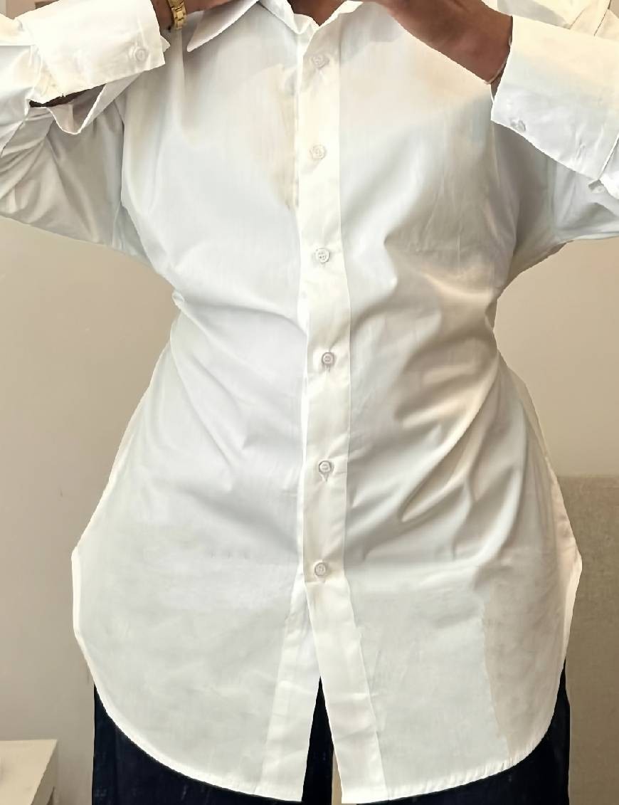 Chemise cintré à épaulette
