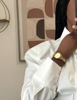 Chemise cintré à épaulette