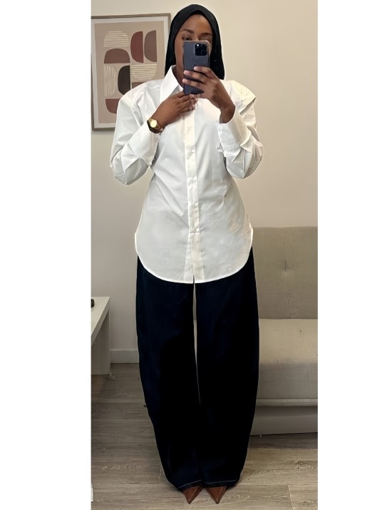 Chemise cintré à épaulette