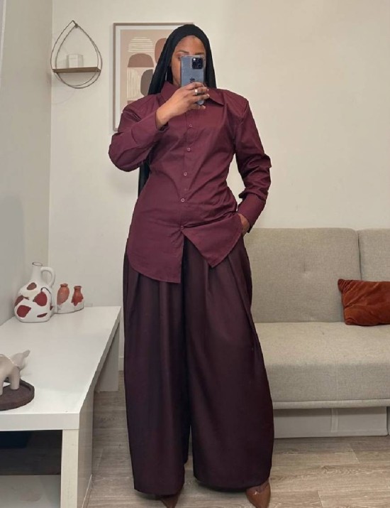 Chemise cintré à épaulette