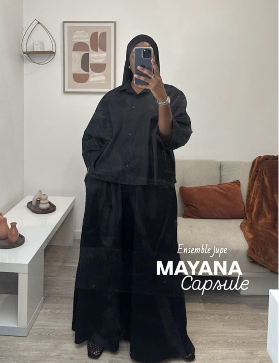 Ensemble chemise et jupe