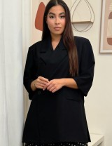 Blazer à manches mi-longues