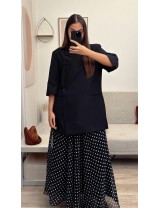 Blazer à manches mi-longues