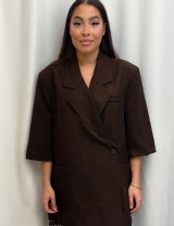 Blazer à manches mi-longues